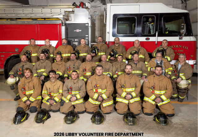 Libby Volunteer Fire Department Volunteers 2026